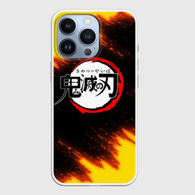 Чехол для iPhone 13 Pro с принтом Kimetsu no Yaiba черножелтый в Петрозаводске,  |  | Тематика изображения на принте: demon slayer | demon slayer: kimetsu no yaiba | kimetsu | kimetsu no yaiba | nezuko | slayer | tanjiro | клинок рассекающий демонов | незуко | танджиро | шинобу кочо