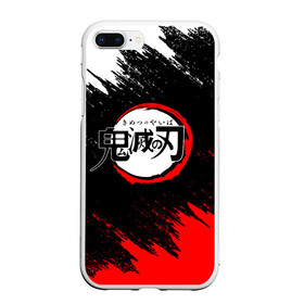 Чехол для iPhone 7Plus/8 Plus матовый с принтом DEMON SLAYER KIMETSU NO YAIBA КЛИНОК РАССЕКАЮЩИЙ ДЕМОНОВ в Петрозаводске, Силикон | Область печати: задняя сторона чехла, без боковых панелей | demon slayer | kimetsu no yaiba | nezuko | shinobu | slayer | tanjiro | zenitsu | гию томиока | зенитсу | зенитцу | иноске хашибира | клинок рассекающий демонов | незуко | танджиро | шинобу кочо