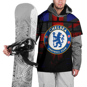 Накидка на куртку 3D с принтом Chelsea в Петрозаводске, 100% полиэстер |  | Тематика изображения на принте: chelsea | англия | футбол | челси