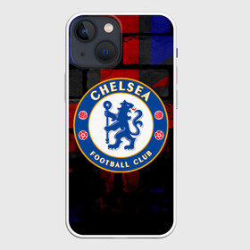 Чехол для iPhone 13 mini с принтом Chelsea в Петрозаводске,  |  | chelsea | англия | футбол | челси