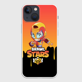 Чехол для iPhone 13 mini с принтом BRAWL STARS MAX. в Петрозаводске,  |  | bib | brawl stars | bull | colt | crow | leon | leon shark | max | moba | sally leon | shark | акула | берли | биби | бравл старс | ворон | жанр | игра | кольт | леон | леон акула | макс | нита | спайк | шелли