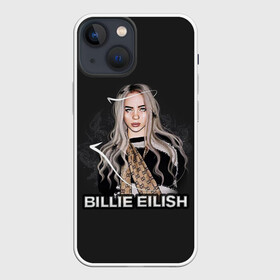 Чехол для iPhone 13 mini с принтом BILLIE EILISH в Петрозаводске,  |  | ayelish | bad guy | bellyache | bilie eilish | bilie elish | billie | billie eilish | eilish | electronic | elish | music | били айлиш | билли айлиш | эйлиш | элиш