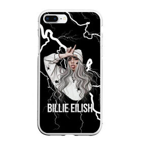 Чехол для iPhone 7Plus/8 Plus матовый с принтом BILLIE EILISH в Петрозаводске, Силикон | Область печати: задняя сторона чехла, без боковых панелей | ayelish | bad guy | bellyache | bilie eilish | bilie elish | billie | billie eilish | eilish | electronic | elish | music | били айлиш | билли айлиш | эйлиш | элиш