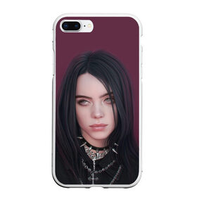 Чехол для iPhone 7Plus/8 Plus матовый с принтом BILLIE EILISH в Петрозаводске, Силикон | Область печати: задняя сторона чехла, без боковых панелей | ayelish | bad guy | bellyache | bilie eilish | bilie elish | billie | billie eilish | eilish | electronic | elish | music | били айлиш | билли айлиш | эйлиш | элиш