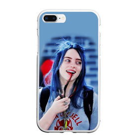 Чехол для iPhone 7Plus/8 Plus матовый с принтом BILLIE EILISH в Петрозаводске, Силикон | Область печати: задняя сторона чехла, без боковых панелей | ayelish | bad guy | bellyache | bilie eilish | bilie elish | billie | billie eilish | eilish | electronic | elish | music | били айлиш | билли айлиш | эйлиш | элиш