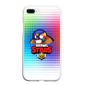 Чехол для iPhone 7Plus/8 Plus матовый с принтом BRAWL STARS EL PRIMO в Петрозаводске, Силикон | Область печати: задняя сторона чехла, без боковых панелей | bibi | brawl stars | brock | bull | crow | dinomike | el primo | leon | mobile game | nita | poko | ricochet | stars | tara | бравл старс | ворон | леон | мобильные игры