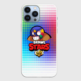 Чехол для iPhone 13 Pro Max с принтом BRAWL STARS EL PRIMO в Петрозаводске,  |  | Тематика изображения на принте: bibi | brawl stars | brock | bull | crow | dinomike | el primo | leon | mobile game | nita | poko | ricochet | stars | tara | бравл старс | ворон | леон | мобильные игры