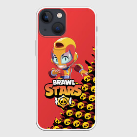 Чехол для iPhone 13 mini с принтом BRAWL STARS MAX. в Петрозаводске,  |  | bib | brawl stars | bull | colt | crow | leon | leon shark | max | moba | sally leon | shark | акула | берли | биби | бравл старс | ворон | жанр | игра | кольт | леон | леон акула | макс | нита | спайк | шелли