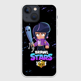 Чехол для iPhone 13 mini с принтом BRAWL STARS BIBI. в Петрозаводске,  |  | bib | brawl stars | bull | colt | crow | leon | leon shark | max | moba | sally leon | shark | акула | берли | биби | бравл старс | ворон | жанр | игра | кольт | леон | леон акула | макс | нита | спайк | шелли