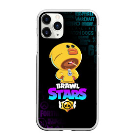 Чехол для iPhone 11 Pro матовый с принтом BRAWL STARS SALLY LEON в Петрозаводске, Силикон |  | brawl stars | crow | leon | leon shark | sally leon | shark | stars | акула | берли | ворон | леон | леон акула | спайк | эль примо