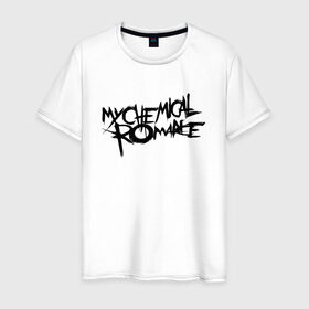 Мужская футболка хлопок с принтом My Chemical Romance spider (на спине) в Петрозаводске, 100% хлопок | прямой крой, круглый вырез горловины, длина до линии бедер, слегка спущенное плечо. | music | my chemical romance | rock | боб брайар | джеймс дьюис | джерард уэи | майки уэи | музыка | рок | рэй торо | фрэнк айеро