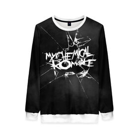 Женский свитшот 3D с принтом MY CHEMICAL ROMANCE. в Петрозаводске, 100% полиэстер с мягким внутренним слоем | круглый вырез горловины, мягкая резинка на манжетах и поясе, свободная посадка по фигуре | music | my chemical romance | rock | боб брайар | джеймс дьюис | джерард уэи | май чемикал романс | майки уэи | музыка | рок | рэй торо | фрэнк айеро