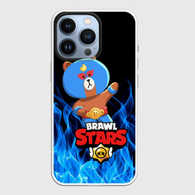 Чехол для iPhone 13 Pro с принтом BRAWL STARS EL BROWN. в Петрозаводске,  |  | Тематика изображения на принте: bib | brawl stars | colt | crow | el brown | leon | leon shark | max | moba | sally leon | shark | акула | берли | биби | бравл старс | браун | ворон | жанр | игра | кольт | леон | леон акула | макс | нита | шелли