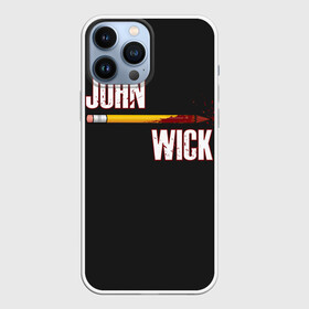 Чехол для iPhone 13 Pro Max с принтом John Wick в Петрозаводске,  |  | Тематика изображения на принте: baba yaga | chapter | franchise | halle berry | john wick | keanu reeves | parabellum | баба яга | глава | джон уик 3 | киану ривз | парабеллум | франшиза