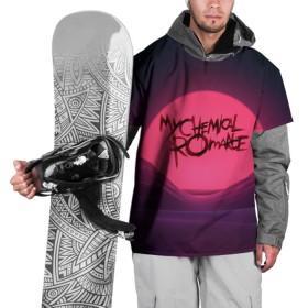 Накидка на куртку 3D с принтом MCR Logo в Петрозаводске, 100% полиэстер |  | 2007 | chemical | emo | logo | mcr | rock | romance | вокалист | группа | джерард | лого | рок | уэйн | эмо