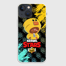 Чехол для iPhone 13 mini с принтом BRAWL STARS SALLY LEON. в Петрозаводске,  |  | bib | brawl stars | colt | crow | el brown | leon | leon shark | max | moba | sally leon | shark | акула | берли | биби | бравл старс | браун | ворон | жанр | игра | кольт | леон | леон акула | макс | нита | шелли