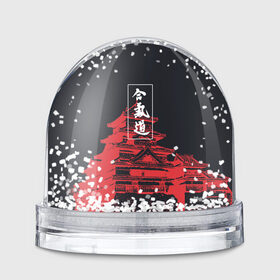 Снежный шар с принтом Aikido в Петрозаводске, Пластик | Изображение внутри шара печатается на глянцевой фотобумаге с двух сторон | aikido | аикидо | айкидо | восточные единоборства | единоборства | морихей уэсиба