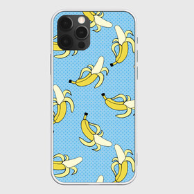 Чехол для iPhone 12 Pro Max с принтом Banana art в Петрозаводске, Силикон |  | banana | pop art | банан | бананы | поп арт