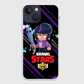 Чехол для iPhone 13 mini с принтом BRAWL STARS BIBI. в Петрозаводске,  |  | bib | brawl stars | colt | crow | el brown | leon | leon shark | max | moba | sally leon | shark | акула | берли | биби | бравл старс | браун | ворон | жанр | игра | кольт | леон | леон акула | макс | нита | шелли