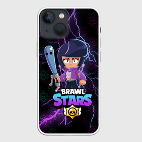 Чехол для iPhone 13 mini с принтом BRAWL STARS BIBI. в Петрозаводске,  |  | bib | brawl stars | colt | crow | el brown | leon | leon shark | max | moba | sally leon | shark | акула | берли | биби | бравл старс | браун | ворон | жанр | игра | кольт | леон | леон акула | макс | нита | шелли