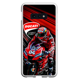 Чехол для Samsung S10E с принтом Andrea Dovizioso в Петрозаводске, Силикон | Область печати: задняя сторона чехла, без боковых панелей | andrea dovizioso | bike | bikes | desmodovi | dovi | ducati | ducati motogp | moto | moto gp | motogp | motoracing | андреа довициозо | байкер | мото | мото гп | мотогонки | мотогп | мотоцикл | мотоциклист | мотоциклы