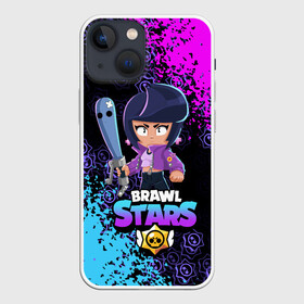 Чехол для iPhone 13 mini с принтом BRAWL STARS BIBI. в Петрозаводске,  |  | bib | brawl stars | colt | crow | el brown | leon | leon shark | max | moba | sally leon | shark | акула | берли | биби | бравл старс | браун | ворон | жанр | игра | кольт | леон | леон акула | макс | нита | шелли