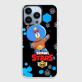 Чехол для iPhone 13 Pro с принтом BRAWL STARS EL BROWN. в Петрозаводске,  |  | Тематика изображения на принте: bib | brawl stars | colt | crow | el brown | leon | leon shark | max | moba | sally leon | shark | акула | берли | биби | бравл старс | браун | ворон | жанр | игра | кольт | леон | леон акула | макс | нита | шелли