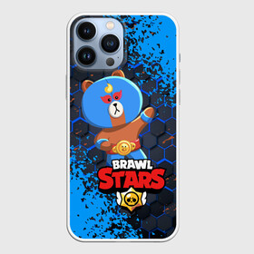 Чехол для iPhone 13 Pro Max с принтом BRAWL STARS EL BROWN. в Петрозаводске,  |  | Тематика изображения на принте: bib | brawl stars | colt | crow | el brown | leon | leon shark | max | moba | sally leon | shark | акула | берли | биби | бравл старс | браун | ворон | жанр | игра | кольт | леон | леон акула | макс | нита | шелли