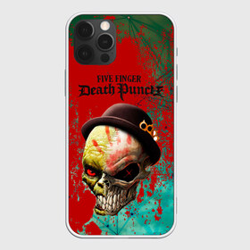 Чехол для iPhone 12 Pro Max с принтом five finger death punch в Петрозаводске, Силикон |  | Тематика изображения на принте: five finger death punch | металл | музыка | рок | фингер | череп