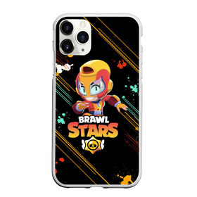 Чехол для iPhone 11 Pro Max матовый с принтом BRAWL STARS MAX в Петрозаводске, Силикон |  | bib | brawl stars | colt | crow | el brown | leon | leon shark | max | moba | sally leon | shark | акула | берли | биби | бравл старс | браун | ворон | жанр | игра | кольт | леон | леон акула | макс | нита | шелли