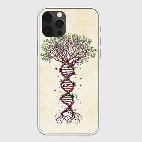 Чехол для iPhone 12 Pro Max с принтом Дерево жизни в Петрозаводске, Силикон |  | бабочки | ветви | ветки | дерево | днк | жизнь | корни | крона | птички