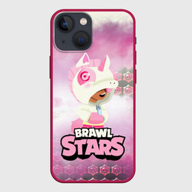 Чехол для iPhone 13 mini с принтом Leon Unicorn Brawl Stars в Петрозаводске,  |  | brawl | brawl st | brawl stars | colt | game | leon | mobo | poco | shelly | stars | unicorn | бравл | динамайк | единорог | игра | игры | кольт | леон | лого | мобильные игры | надпись | поко | старс | шелли