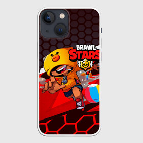 Чехол для iPhone 13 mini с принтом Brawl stars в Петрозаводске,  |  | brawl | brawl stars | brawler | brawlstars | brawlstarsga | brawlstarsmemes | brawl_stars | clashofclans | clashroyale | leon | supercell | бравл | бравлстарс | лион | мемы | утка