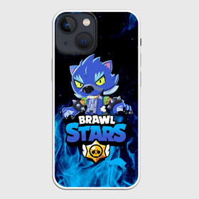 Чехол для iPhone 13 mini с принтом BRAWL STARS LEON   ЛЕОН ОБОРОТЕНЬ в Петрозаводске,  |  | brawl stars | crow | leon | leon shark | leon werewolf | sally leon | shark | stars | werewolf | акула | берли | ворон | леон | леон акула | оборотень | оборотень леон | спайк | эль примо