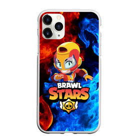 Чехол для iPhone 11 Pro Max матовый с принтом BRAWL STARS MAX в Петрозаводске, Силикон |  | bibi | brawl stars | crow | el brown | leon | leon shark | max | sally leon | shark | stars | акула | биби | ворон | леон | макс