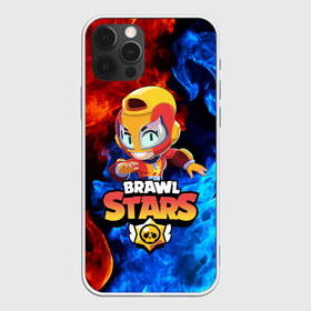 Чехол для iPhone 12 Pro Max с принтом BRAWL STARS MAX в Петрозаводске, Силикон |  | Тематика изображения на принте: bibi | brawl stars | crow | el brown | leon | leon shark | max | sally leon | shark | stars | акула | биби | ворон | леон | макс