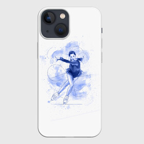 Чехол для iPhone 13 mini с принтом Фигурное катание в Петрозаводске,  |  | figure skating | коньки | конькобежный спорт | фигурное катание