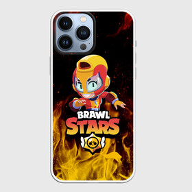 Чехол для iPhone 13 Pro Max с принтом BRAWL STARS MAX в Петрозаводске,  |  | Тематика изображения на принте: bibi | brawl stars | crow | el brown | leon | leon shark | max | sally leon | shark | stars | акула | биби | ворон | леон | макс