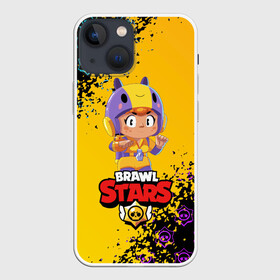 Чехол для iPhone 13 mini с принтом BRAWL STARS BEA. в Петрозаводске,  |  | bea | bibi | brawl stars | colt | crow | el brown | leon | leon shark | max | nita | sally leon | shark | акула | беа | берли | биби | бравл старс | браун | ворон | кольт | леон | леон акула | макс | нита | шелли