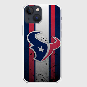 Чехол для iPhone 13 mini с принтом Хьюстон Тексанс в Петрозаводске,  |  | houston texans | американский футбол | мяч | футбол | хьюстон тексанс