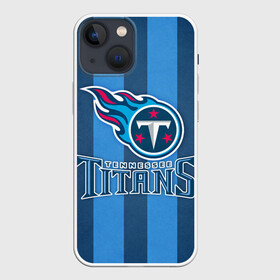 Чехол для iPhone 13 mini с принтом Tennessee Titans в Петрозаводске,  |  | tennessee titans | американский футбол | мяч | теннесси тайтенс | футбол