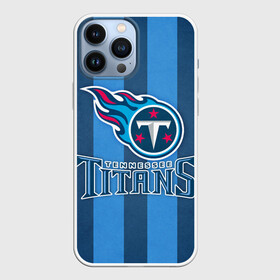 Чехол для iPhone 13 Pro Max с принтом Tennessee Titans в Петрозаводске,  |  | tennessee titans | американский футбол | мяч | теннесси тайтенс | футбол