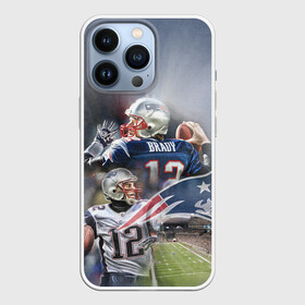 Чехол для iPhone 13 Pro с принтом Brady в Петрозаводске,  |  | американский футбол | мяч | футбол