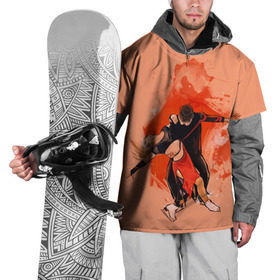 Накидка на куртку 3D с принтом парное фигурное катание в Петрозаводске, 100% полиэстер |  | зимний спорт | катание на льду | коньки | конькобежный спорт | фигурное катание