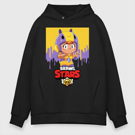 Мужское худи Oversize хлопок с принтом BRAWL STARS BEA в Петрозаводске, френч-терри — 70% хлопок, 30% полиэстер. Мягкий теплый начес внутри —100% хлопок | боковые карманы, эластичные манжеты и нижняя кромка, капюшон на магнитной кнопке | bea | bibi | brawl stars | colt | crow | el brown | leon | leon shark | max | nita | sally leon | shark | акула | беа | берли | биби | бравл старс | браун | ворон | кольт | леон | леон акула | макс | нита | шелли