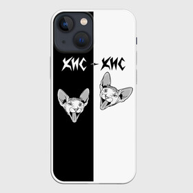 Чехол для iPhone 13 mini с принтом Кис Кис в Петрозаводске,  |  | com | kiskisnotdead | группа | девушки | дуэт | кис | мамбл | панк | поп | рок