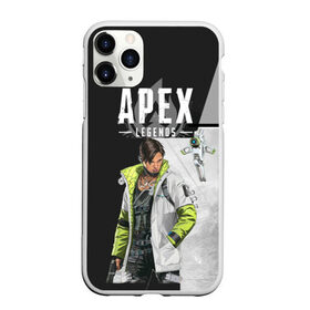 Чехол для iPhone 11 Pro Max матовый с принтом Apex Legends в Петрозаводске, Силикон |  | Тематика изображения на принте: apex | entertainment | legends | respawn | апекс | игра | легендс | шутер