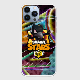 Чехол для iPhone 13 Pro Max с принтом BRAWL STARS CROW в Петрозаводске,  |  | 8 bit | bibi | brawl stars | brock | bull | crow | dinomike | el primo | leon | mobile game | nita | poko | ricochet | stars | tara | бравл старс | ворон | леон | мобильные игры