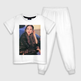 Детская пижама хлопок с принтом Анджелина Джоли в Петрозаводске, 100% хлопок |  брюки и футболка прямого кроя, без карманов, на брюках мягкая резинка на поясе и по низу штанин
 | актриса | анджелина | голливуд | джоли | знаменитости | миссис смит