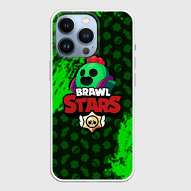 Чехол для iPhone 13 Pro с принтом BRAWL STARS SPIKE. в Петрозаводске,  |  | 8 bit | bibi | brawl stars | brock | bull | crow | dinomike | el primo | leon | mobile game | nita | poko | ricochet | stars | tara | бравл старс | ворон | леон | мобильные игры